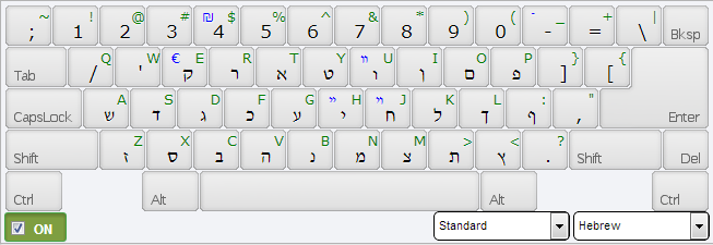 hebrew keyboard for duolingo