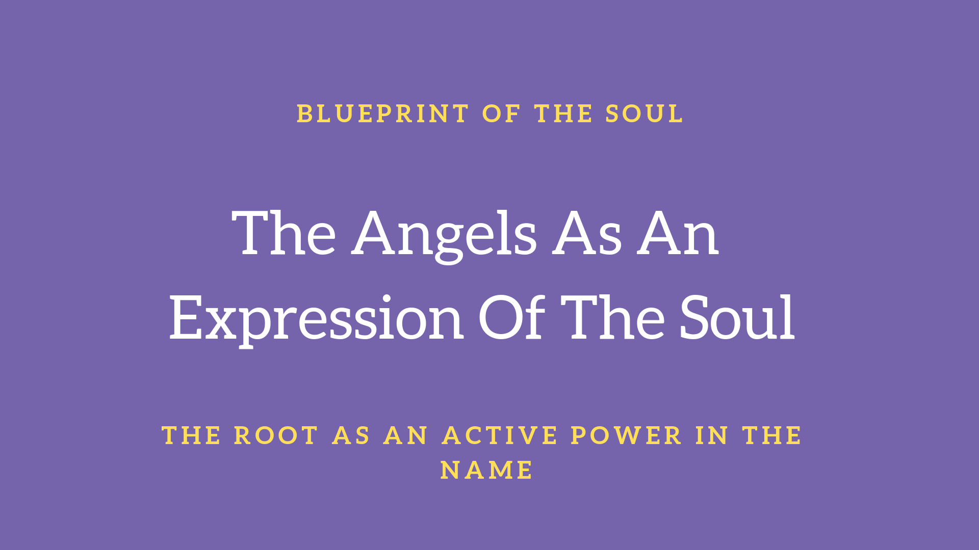 Angels Of Allah – Realization Of My Soul