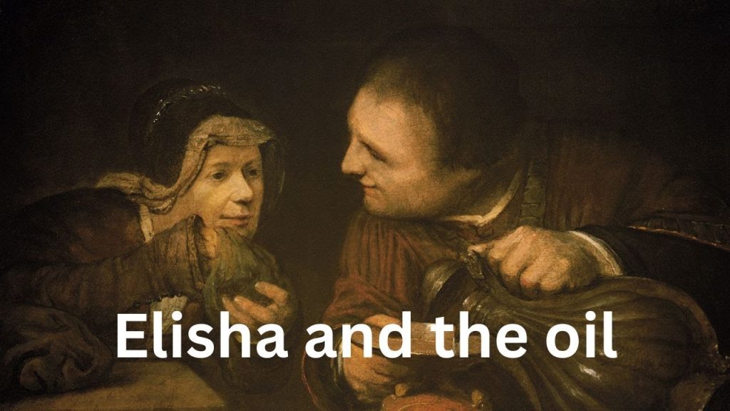 Elisha and the oil Biblical Hebrew Beyond Time & Space Bible Stories