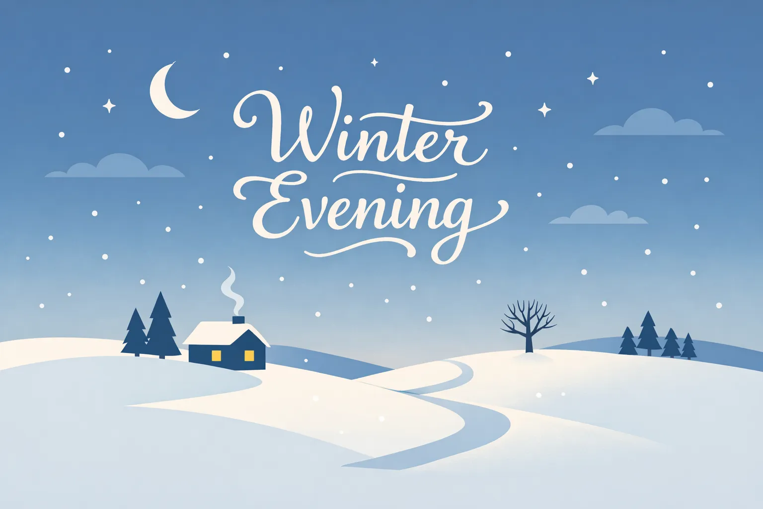 Winter Evening Winter Evening